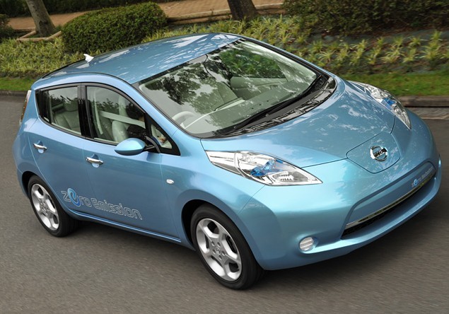 Elektrische auto nissan leaf #5