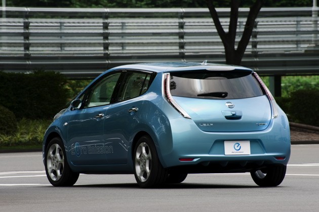 Elektrische auto nissan leaf #4