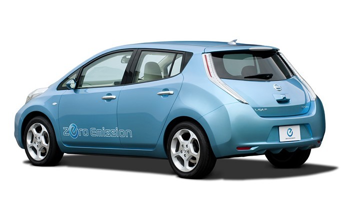 Elektrische auto nissan leaf #3